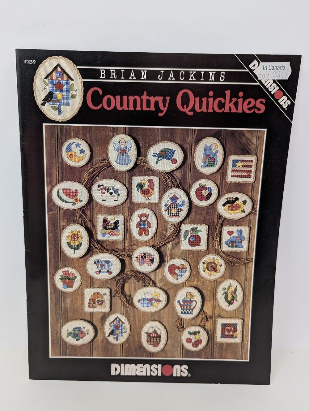 Cross Stitch Pattern Country Quickies Dimensions